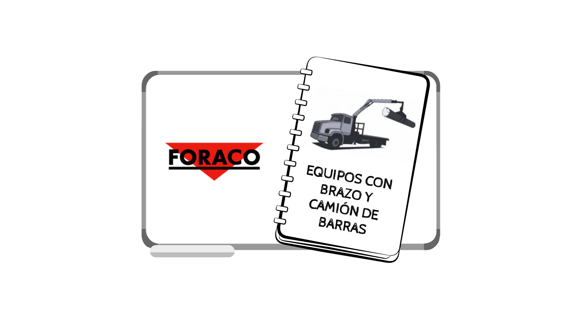 Foraco Chile – PTS- Equipos con brazo y camión de barras